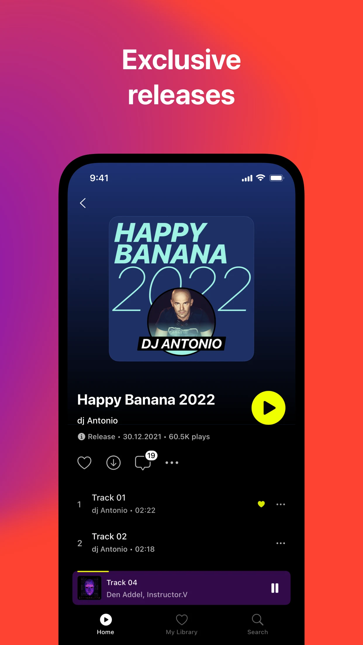 Bananastreet: Deep House & EDM screenshot